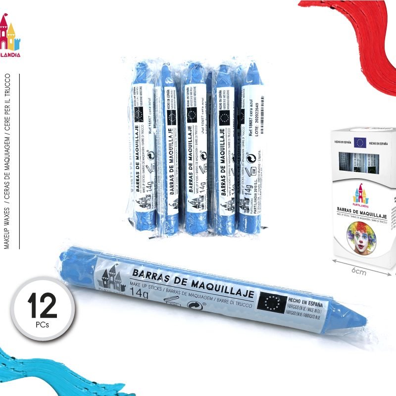 Ceras de maquillaje Azul